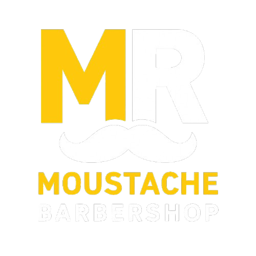 MR Moustache Barbershop Logo Barbershop